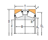 Double-Row Bearing Type_Type 2TS-DM